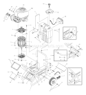 Main Unit Diagram and Parts List for 030237-0  Briggs and Stratton Generator